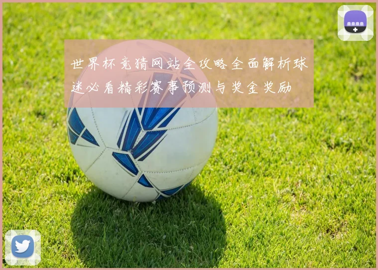 世界杯竞猜网站全攻略全面解析球迷必看精彩赛事预测与奖金奖励