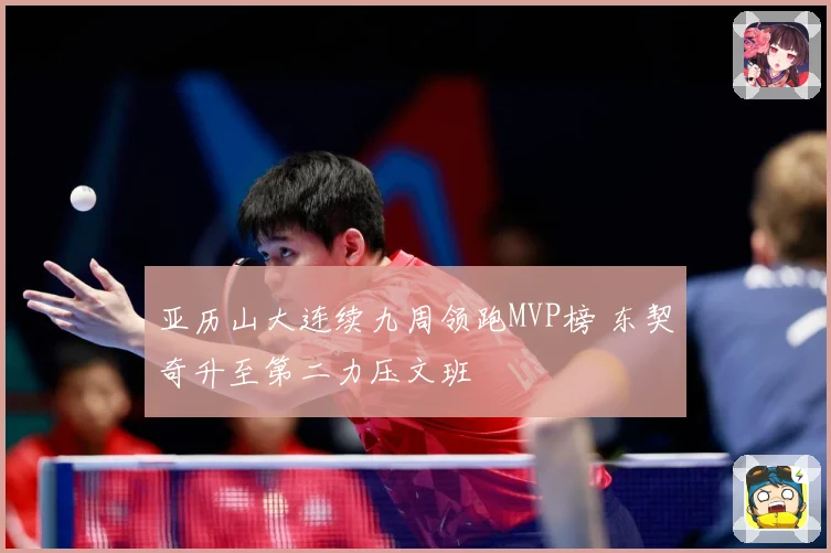 亚历山大连续九周领跑MVP榜 东契奇升至第二力压文班